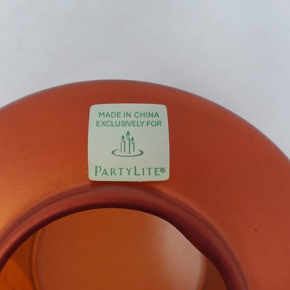 PartyLite Joy of Autumn Mini Barrel Jar Shade P90487 - Picture 4 of 7